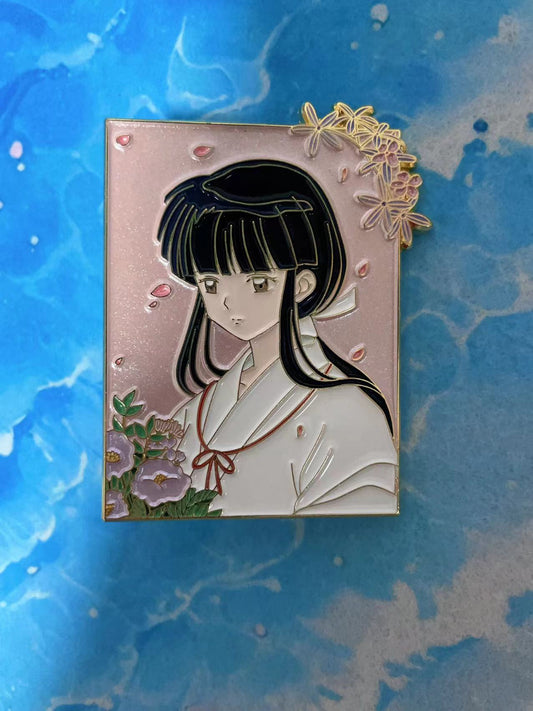 Inuyasha Kikyo Enamel Pin