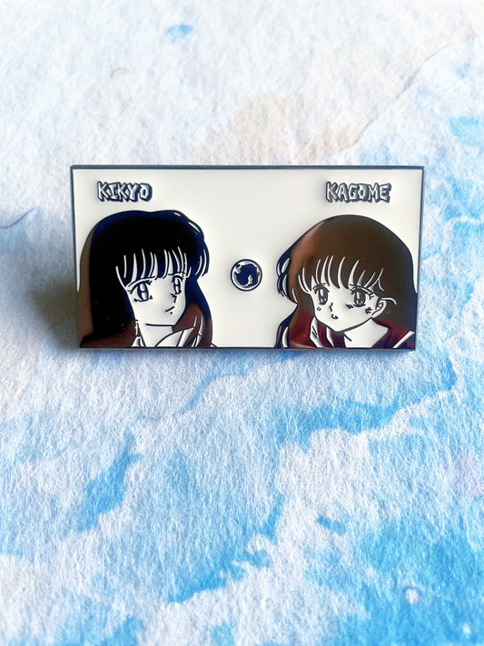 Inuyasha & Kikyo Enamel Pin – Rare Limited Edition for Collectors