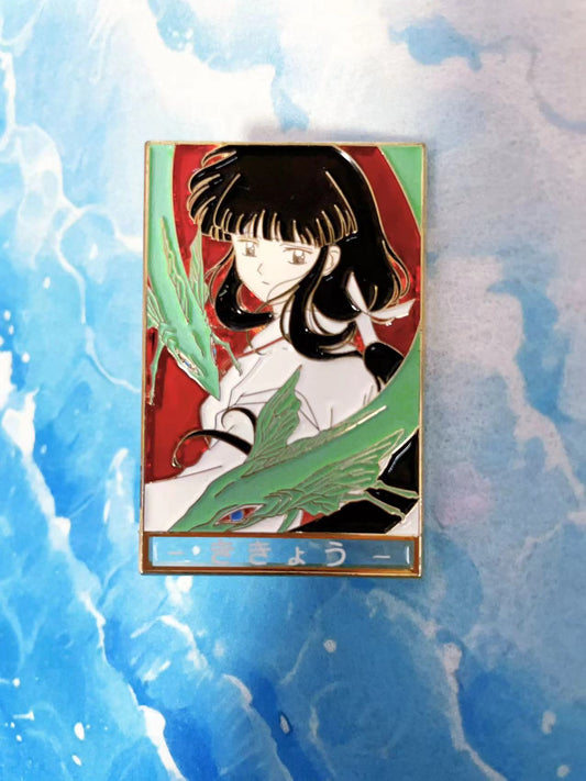 Inuyasha Kikyo Enamel Pin