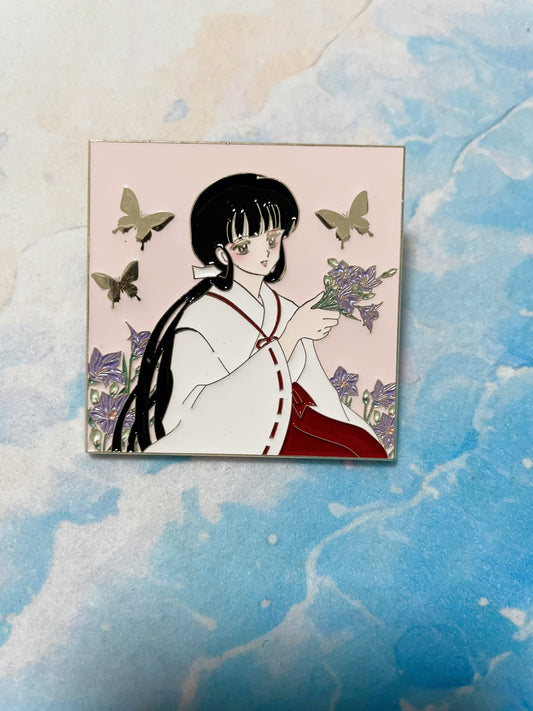 Inuyasha & Kikyo Enamel Pin – Rare Limited Edition for Collectors